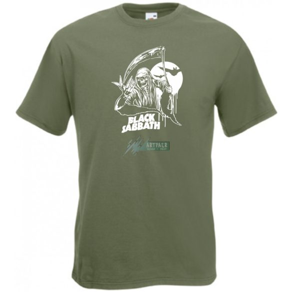 Fekete Szombat férfi rövid ujjú póló