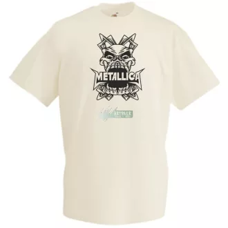 Metal koponya férfi rövid ujjú póló