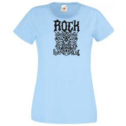 Live Music - Rock - Tattoo stílus női rövid ujjú póló