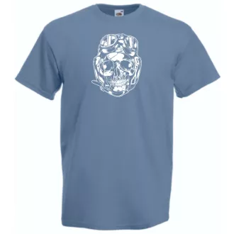 Motor fan Skull férfi rövid ujjú póló