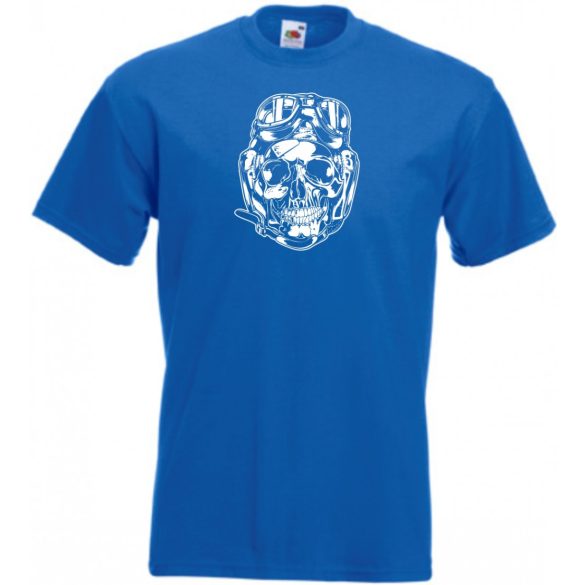 Motor fan Skull férfi rövid ujjú póló