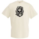 Motor fan Skull férfi rövid ujjú póló