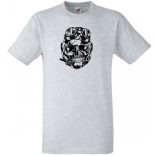 Motor fan Skull férfi rövid ujjú póló