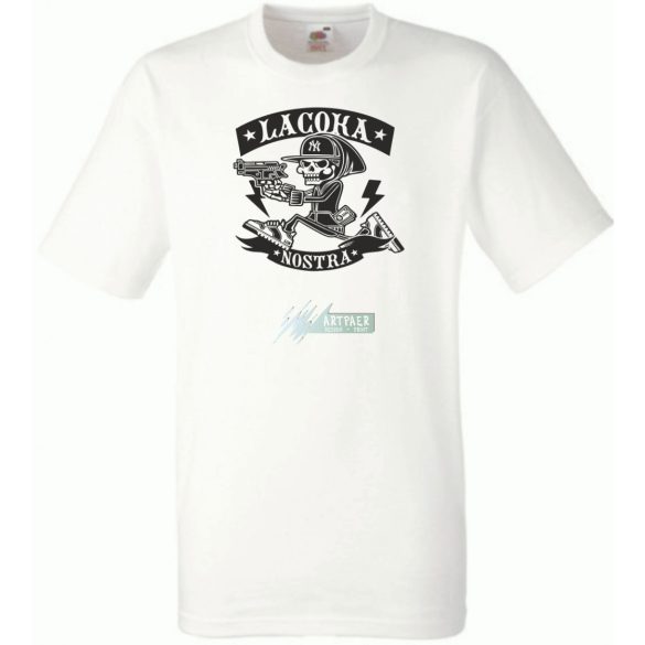 La Coka Nostra férfi rövid ujjú póló