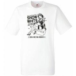   Humor La Coka Nostra Hófehérkével férfi rövid ujjú póló