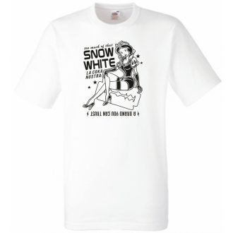   Humor La Coka Nostra Hófehérkével férfi rövid ujjú póló