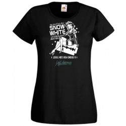   Humor La Coka Nostra Hófehérkével női rövid ujjú póló