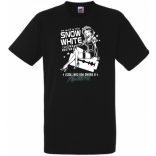 Humor La Coka Nostra Hófehérkével férfi rövid ujjú póló