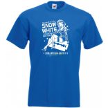 Humor La Coka Nostra Hófehérkével férfi rövid ujjú póló