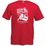 Humor La Coka Nostra Hófehérkével férfi rövid ujjú póló