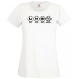 Bad Good Great Perfect Opel fan női rövid ujjú póló