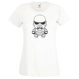 Funny  - Cuki Stormtrooper női rövid ujjú póló
