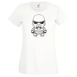 Funny  - Cuki Stormtrooper női rövid ujjú póló