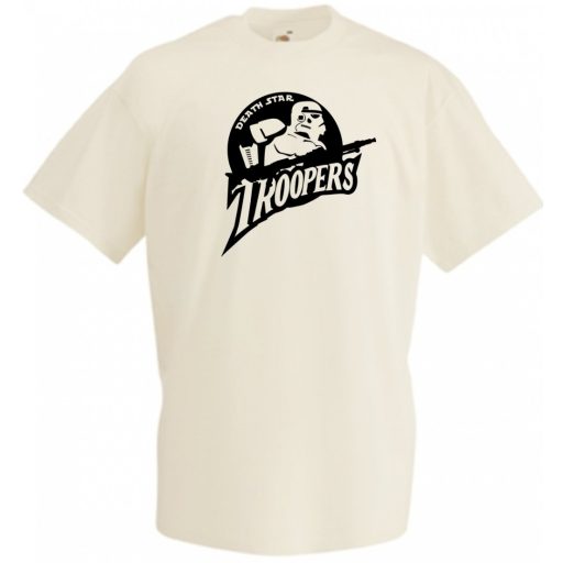 Funny  - Death Star Troopers férfi rövid ujjú póló