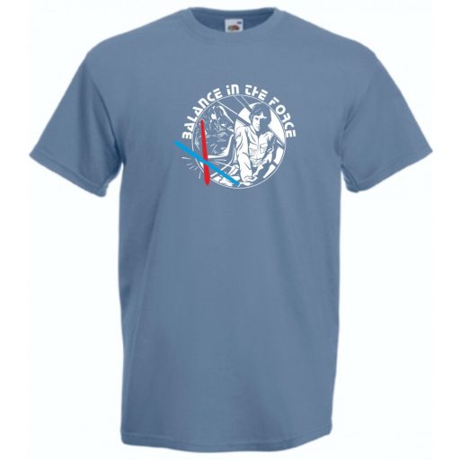 Humor - Balance in the Force férfi rövid ujjú póló