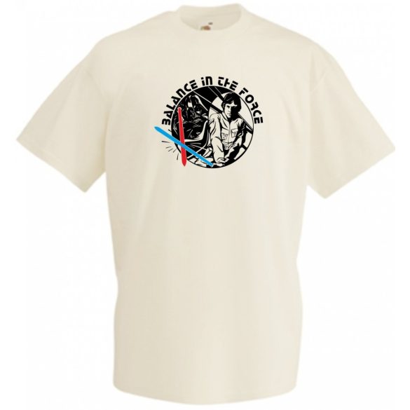 Humor - Balance in the Force férfi rövid ujjú póló