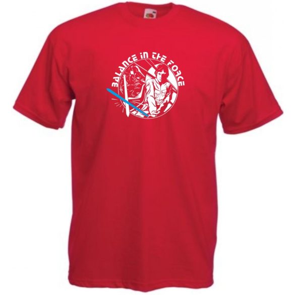 Humor - Balance in the Force férfi rövid ujjú póló