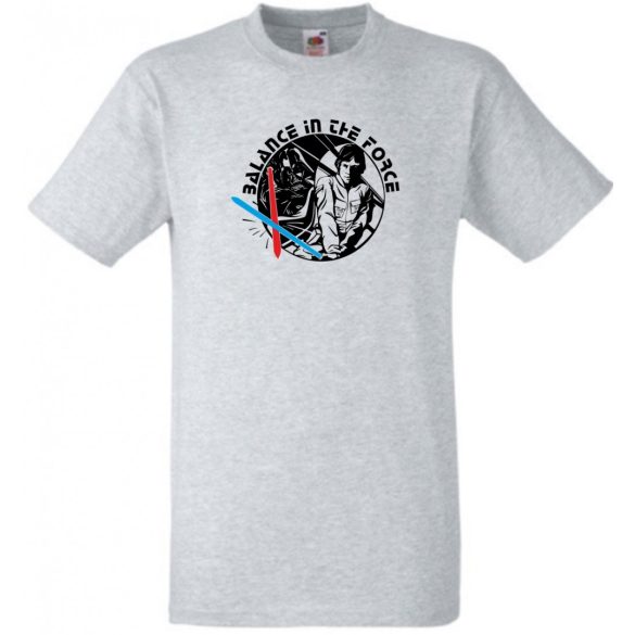 Humor - Balance in the Force férfi rövid ujjú póló
