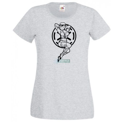 Funny  - Girl Stormtrooper női rövid ujjú póló