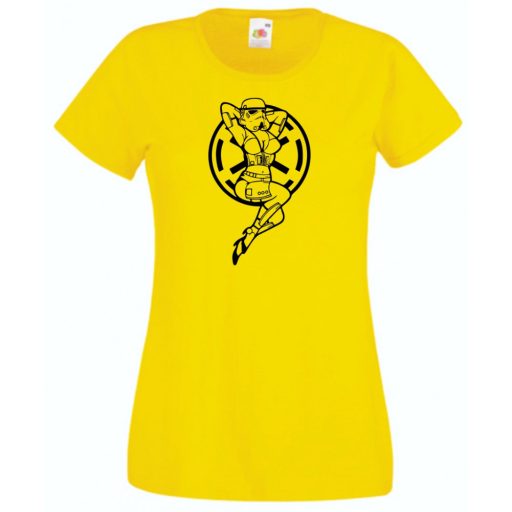 Funny  - Girl Stormtrooper női rövid ujjú póló