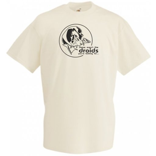 Funny  - Obi Wan minima férfi rövid ujjú póló