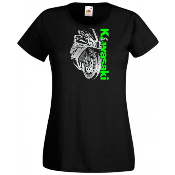 Motor fan Kawasaki Ninja minima női rövid ujjú póló