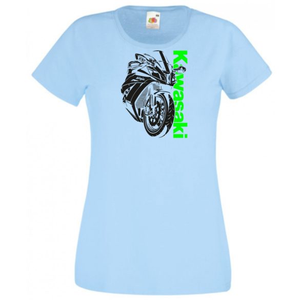 Motor fan Kawasaki Ninja minima női rövid ujjú póló