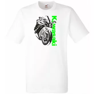 Motor fan Kawasaki Ninja minima férfi rövid ujjú póló