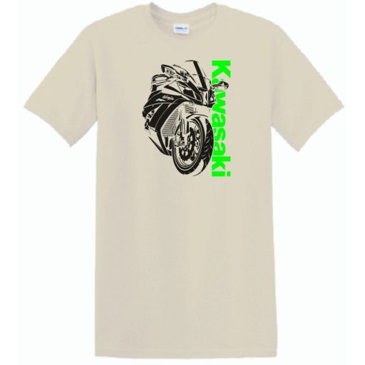 Motor fan Kawasaki Ninja minima férfi rövid ujjú póló