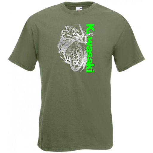 Motor fan Kawasaki Ninja minima férfi rövid ujjú póló