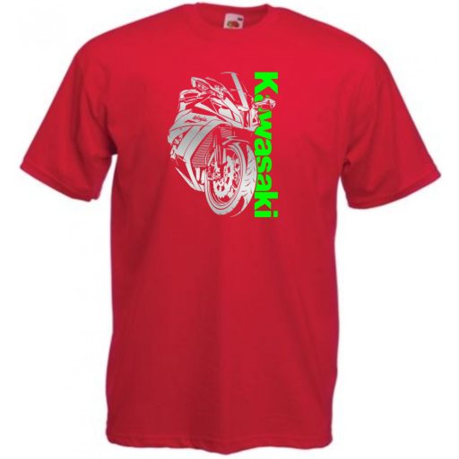 Motor fan Kawasaki Ninja minima férfi rövid ujjú póló