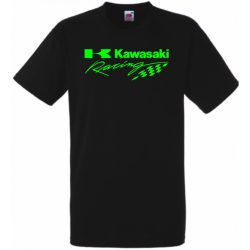 Motor fan Kawasaki Racing minima férfi rövid ujjú póló