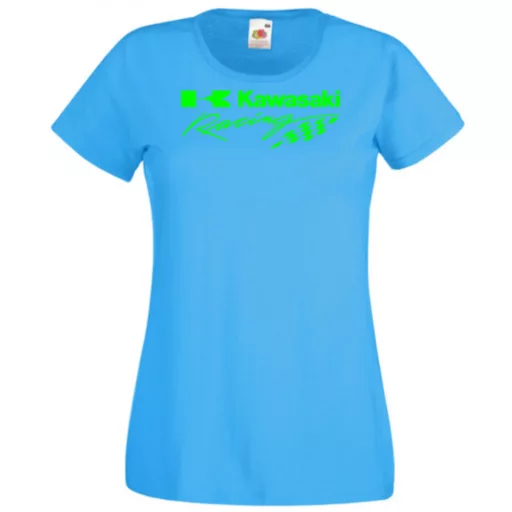 Motor fan Kawasaki Racing minima női rövid ujjú póló