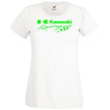 Motor fan Kawasaki Racing minima női rövid ujjú póló