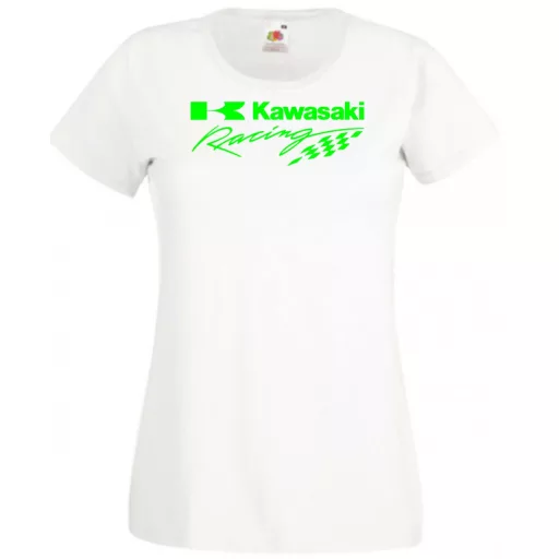 Motor fan Kawasaki Racing minima női rövid ujjú póló