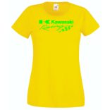 Motor fan Kawasaki Racing minima női rövid ujjú póló