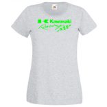 Motor fan Kawasaki Racing minima női rövid ujjú póló