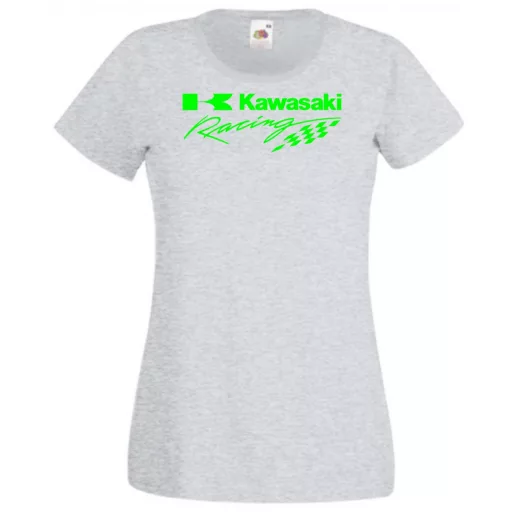 Motor fan Kawasaki Racing minima női rövid ujjú póló