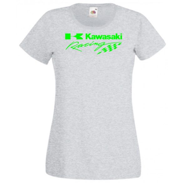 Motor fan Kawasaki Racing minima női rövid ujjú póló