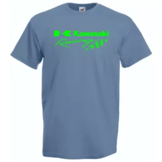 Motor fan Kawasaki Racing minima férfi rövid ujjú póló