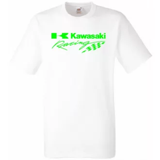 Motor fan Kawasaki Racing minima férfi rövid ujjú póló