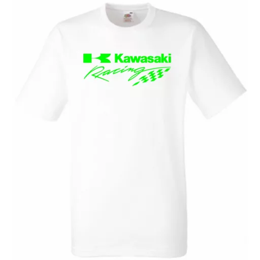 Motor fan Kawasaki Racing minima férfi rövid ujjú póló