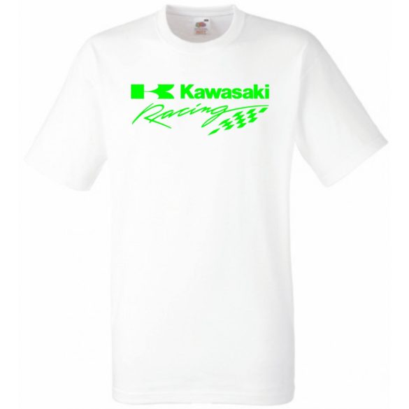 Motor fan Kawasaki Racing minima férfi rövid ujjú póló