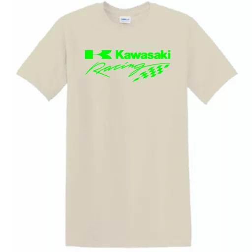 Motor fan Kawasaki Racing minima férfi rövid ujjú póló