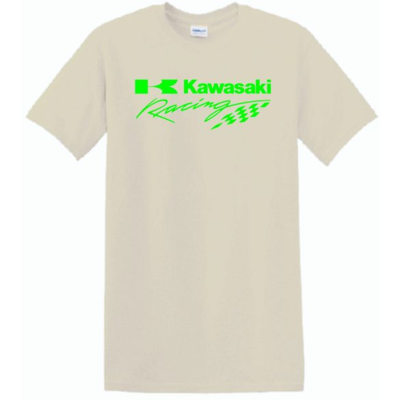 Motor fan Kawasaki Racing minima férfi rövid ujjú póló