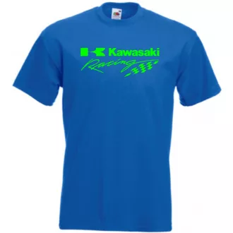 Motor fan Kawasaki Racing minima férfi rövid ujjú póló