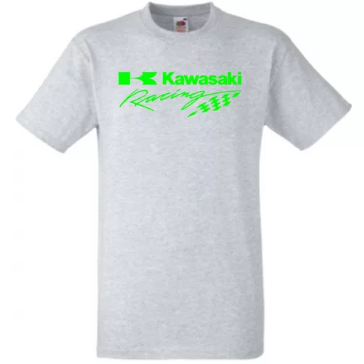 Motor fan Kawasaki Racing minima férfi rövid ujjú póló