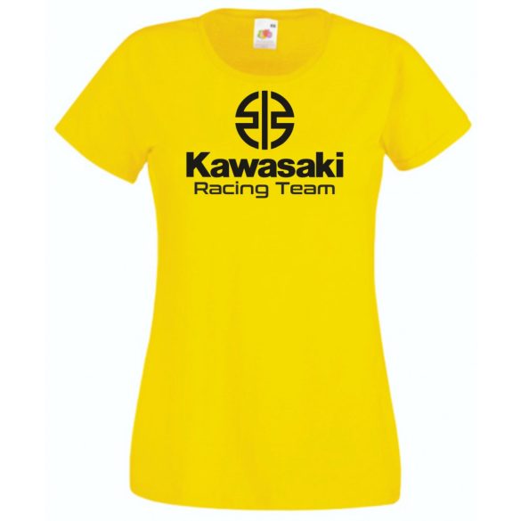 Motor fan Kawasaki Racing Team minima női rövid ujjú póló