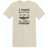 Horgász humor ... a kicsikkel is szórakoztató férfi rövid ujjú póló