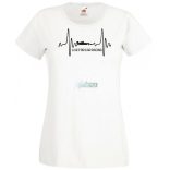 Formula fan EKG - Live for Car Racing női rövid ujjú póló